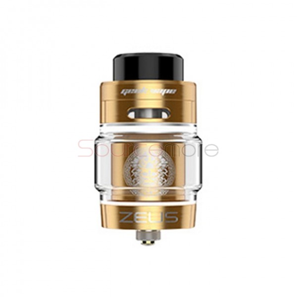 Geek Vape Zeus Dual RTA with Top Airflow 4.0ml Capacity-Gold