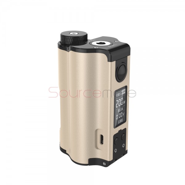 DOVPO Topside Dual 200W Squonk Mod - Gold