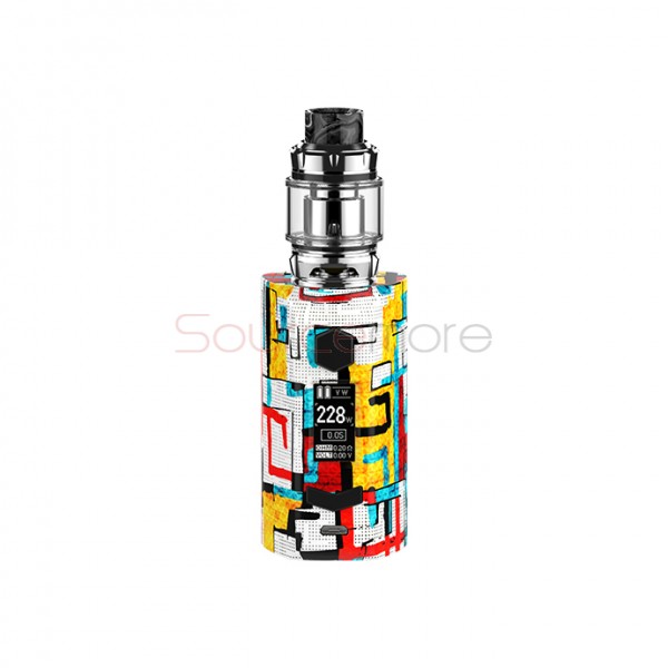 Rincoe Manto S Mesh 228W Kit with Metis Mix Atomizer - Graffiti A