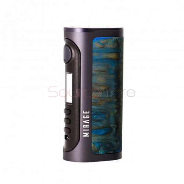 Lost Vape Mirage DNA75C 75W Box Mod - Gray Frame & Blue Resin