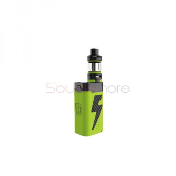 Kanger Five 6 222W AKD TC/VW Vape Kit Replaceable for 5 18650 Cells- Green