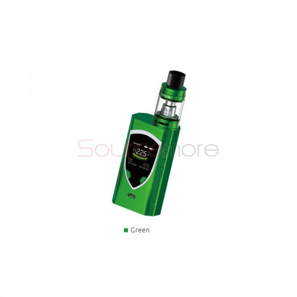 Smok ProColor 225W Kit ProColor 225W TC/VW Mod with 5ml TFV8 Big Baby Tank-Green
