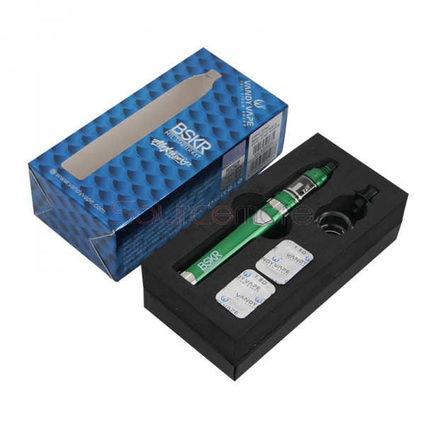 Vandy Vape Berserker MTL Starter Kit with Built-in 1100mAh Battery - Green