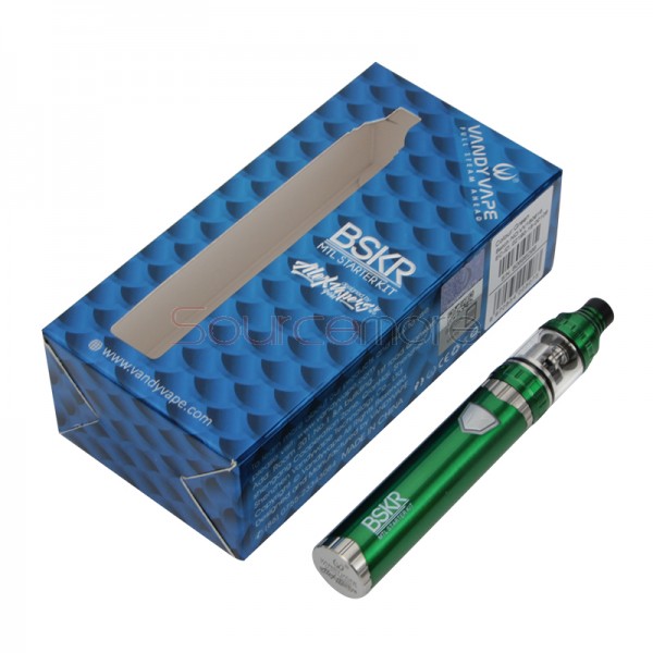 Vandy Vape Berserker MTL Starter Kit with Built-in 1100mAh Battery - Green
