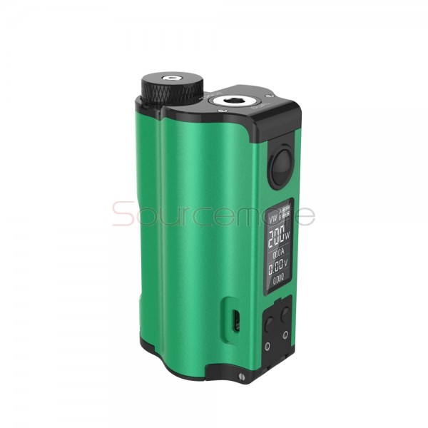 DOVPO Topside Dual 200W Squonk Mod - Green