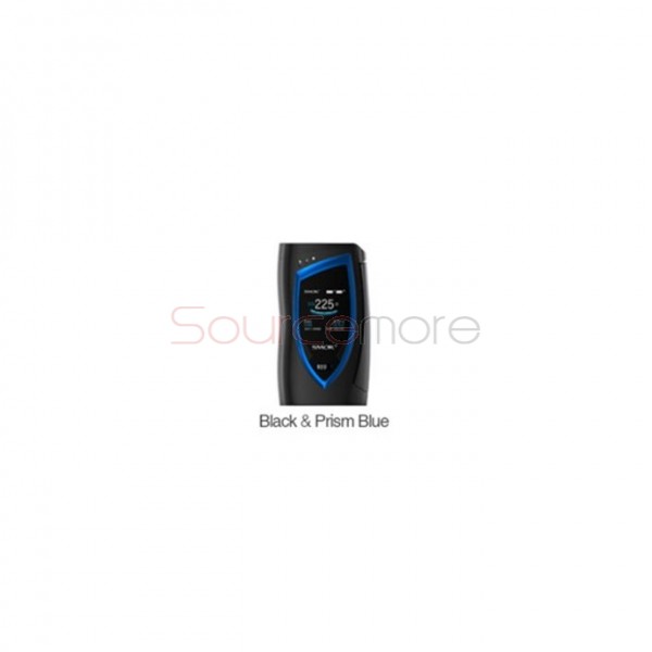 Smok Devilkin 225W OLED Mod Powered by Dual 18650 Cells-Black and Prism Blue