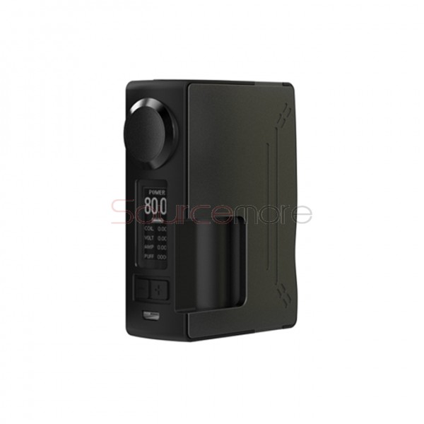 HugsVape Surge Squonk 80W Box Mod - Grey