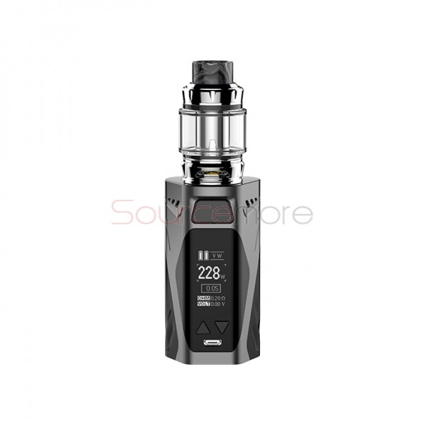 Rincoe Manto X Mesh 228W Kit with Metis Mix Tank - Grey
