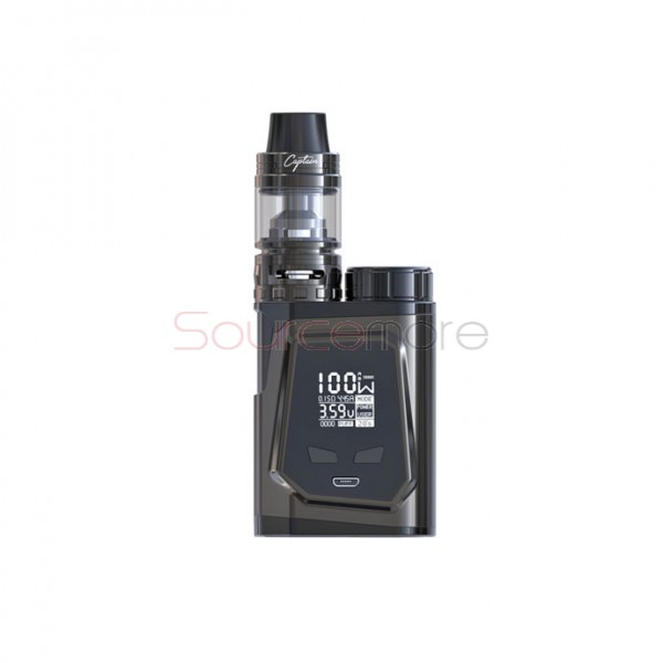 IJOY CAPO 100 Kit CAPO 100W Mod Powered by 21700 Battery with 3.2ml Captain Mini Tank-Gun metal