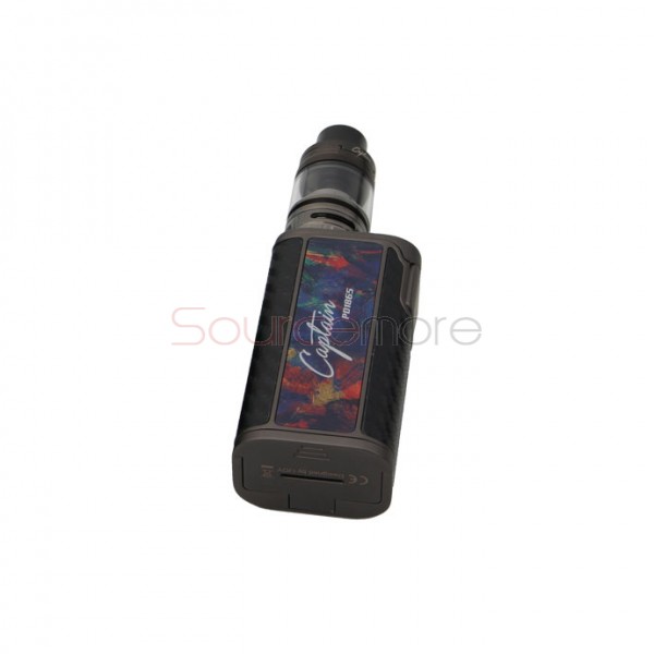 IJOY Captain PD1865 225W Kit  with Captain S Sub Ohm 4.0ml Tank - Gun metal