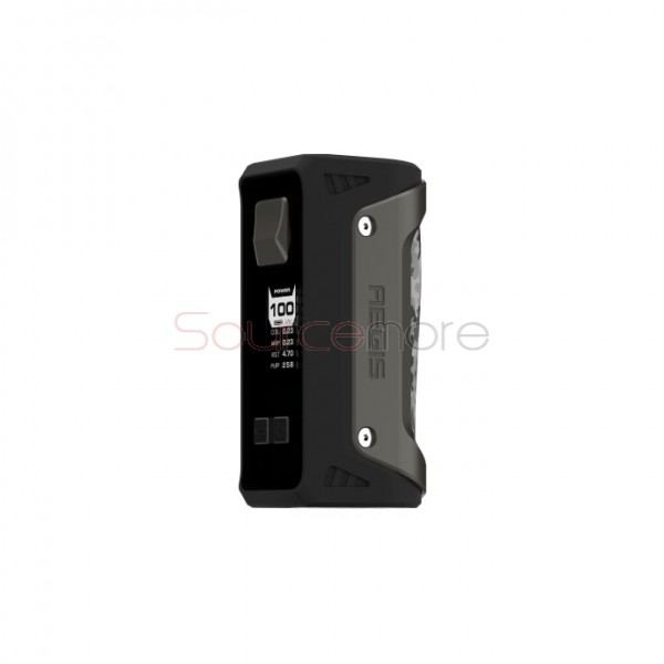 Geek Vape Aegis 100W Mod Supports 18650 or 26650 Cell (with 26650 Cell version)-Gunmetal