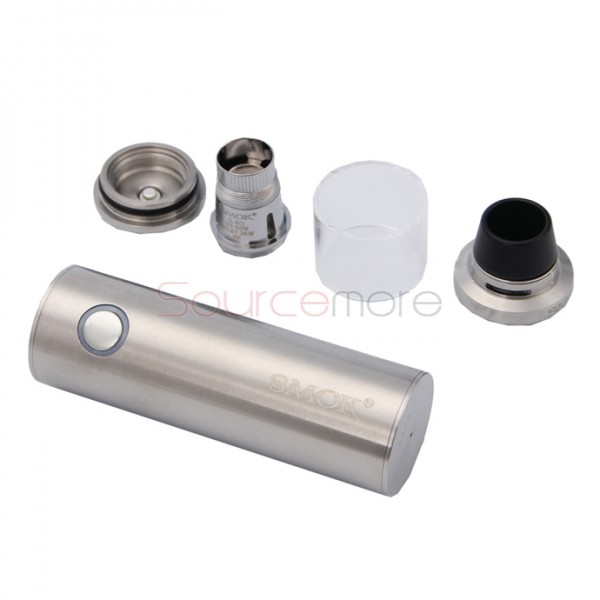 Smok Brit One Mega Kit 2000mah Misub Plus Battery with 2ml Brit Sub Tank- Silver