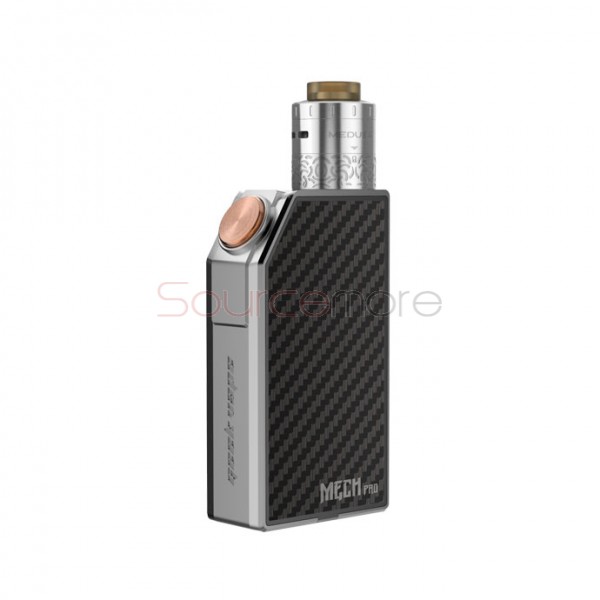 Geek Vape Mech Pro Kit 3ml Medusa RDTA with Mech Pro Box Mod -Silver