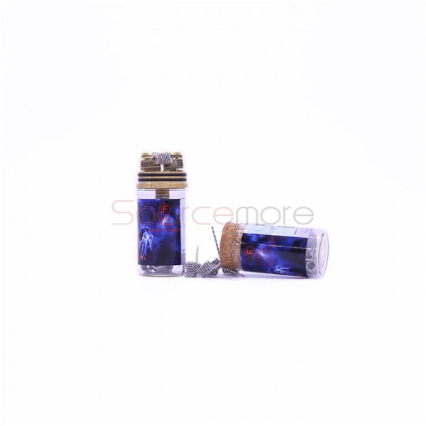 LTQ Demon Killer Heating Wire 0.3ohm for Rebuildable Atomizers 316L (26GA*2)+38GA Wire-Flame coil F