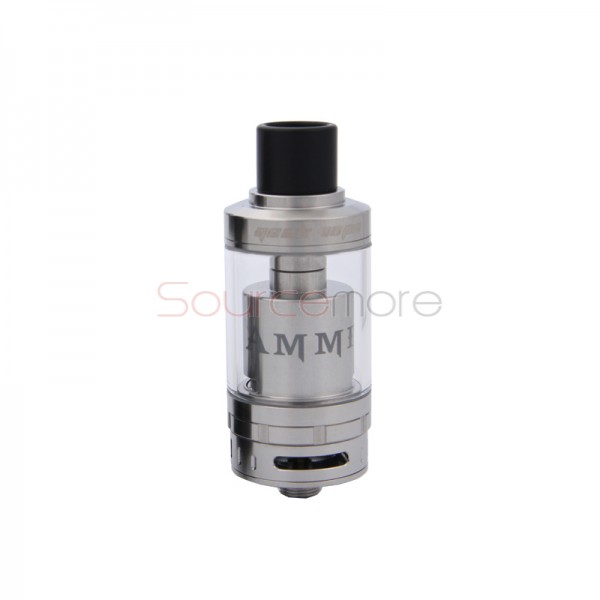 Geek Vape Ammit Single Coil RTA with 3.5ml Capacity and Three-dimensional Airflow- Stainless Steel