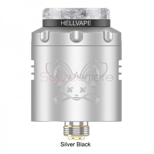 Hellvape Dead Rabbit 3 RDA 6th Anniversary Edition Silver Black