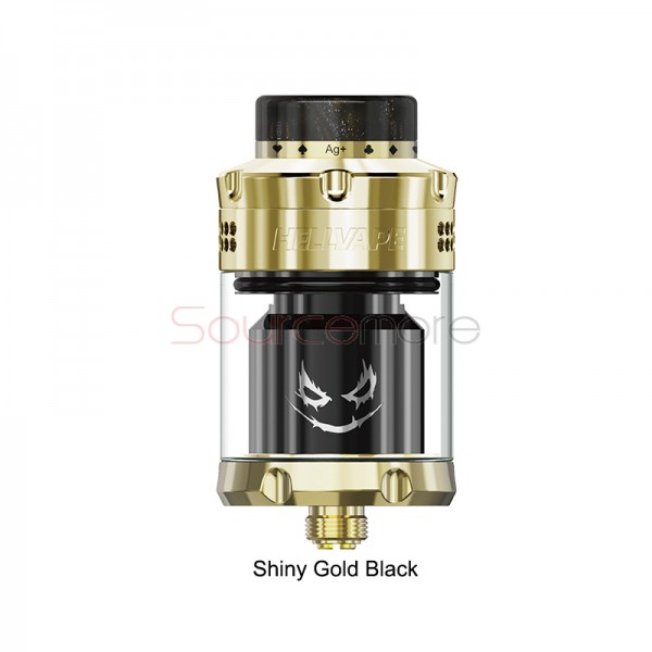Hellvape Dead Rabbit 3 RTA J Edition Shiny Gold Black