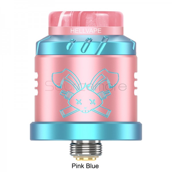 Hellvape Dead Rabbit Solo RDA 6th Anniversary Edition Pink Blue