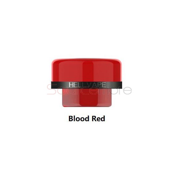 Hellvape Dead Rabbit V2 RDA Drip Tip Blood Red