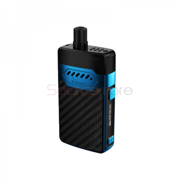 Hellvape GRIMM Pod Kit Blue & Carbon Fiber
