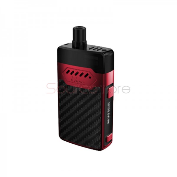 Hellvape GRIMM Pod Kit Red & Carbon Fiber