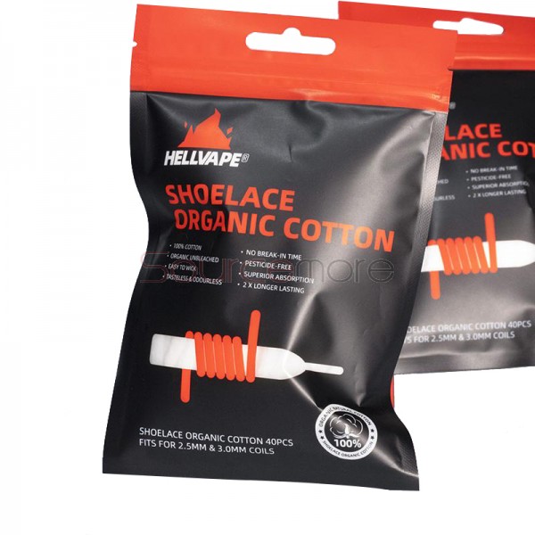Hellvape Shoelace Organic Cotton 40pcs