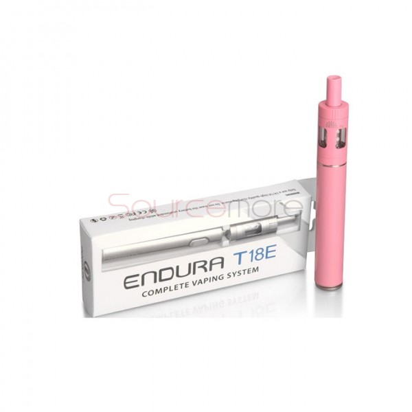 Innokin Endura T18E Starter Kit 2000mah Endura T18E Battery with 2ml Prism Tank-Pink