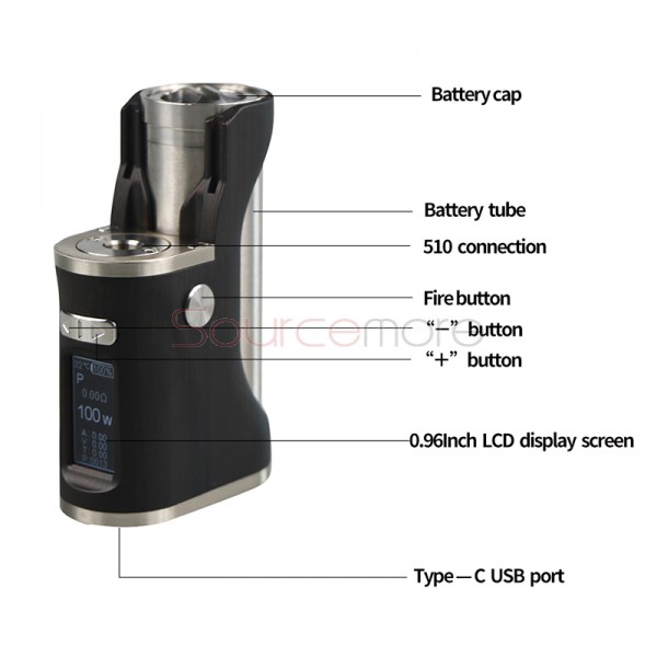 Hippovape B'adapt Pro SBS 100W Mod