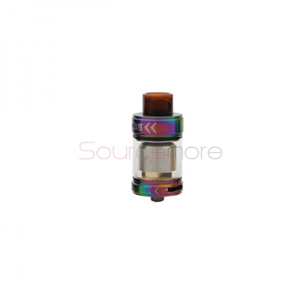 OBS Crius II RTA Rebuildable Tank Atomizer with 3.5ml Capacity and Bottom Airflow System-Rainbow