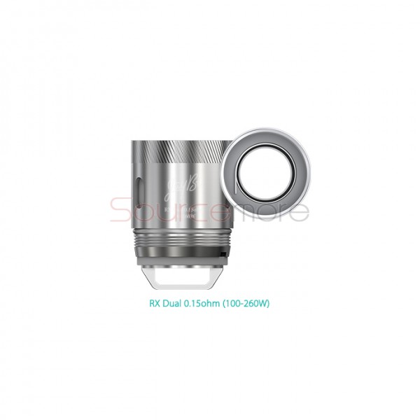 Wismec RX Dual Replacement Coil Head for REUX Atomizer 5pcs-0.15ohm