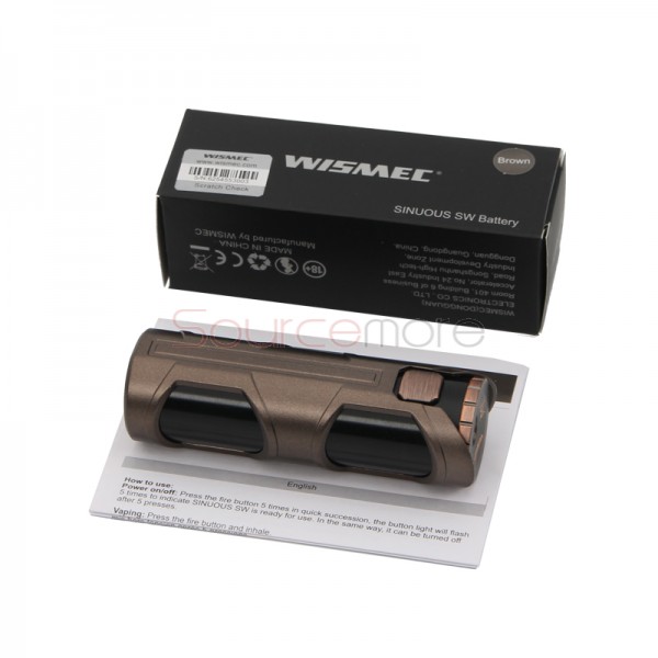 Wismec SINUOUS SW Mod - Brown