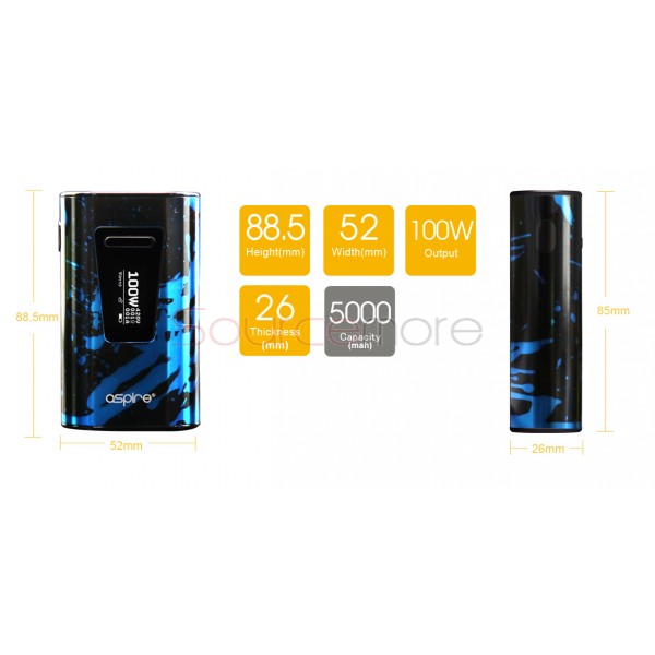 Aspire Typhon 100 Mod - Green