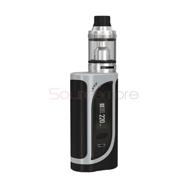 Eleaf iKonn 220 with ELLO Kit 4ml - Silver Black 