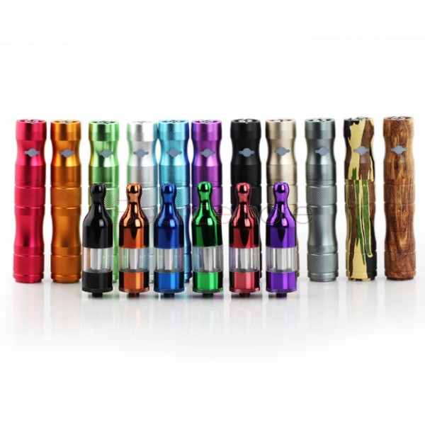 Kamry X6 Starter Kit with X9 Atomizer US Plug - Silver