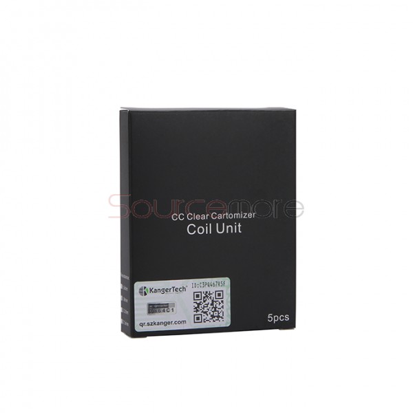 Kanger CC Coil Unite T2 Replacement Coil Head 5pcs-2.8ohm