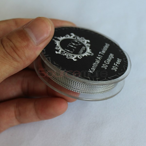 Kanthal A1 Twisted Wire for Rebuildable Atomizers Double Twisted 30GA Fast Heating Coil 10m