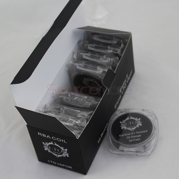 Kanthal A1 Twisted Wire for Rebuildable Atomizers Double Twisted 30GA Fast Heating Coil 10m