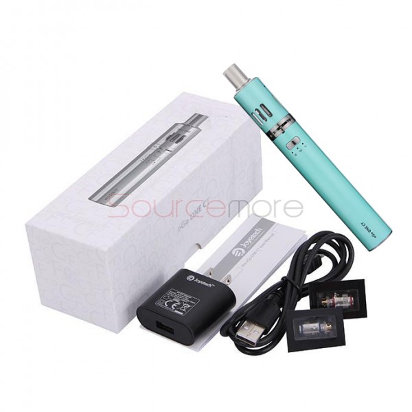 Joyetech eGo ONE CT Starter Kit 2200mah/2.5ml XL Vesion CT/CW Mode Kit with US Plug-Blue