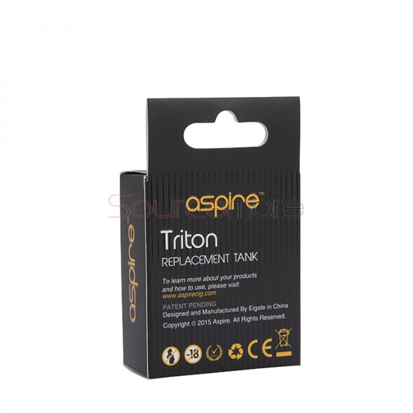 Aspire Triton Atomizer Replacement Tube with Pyrex & Stainless Steel 