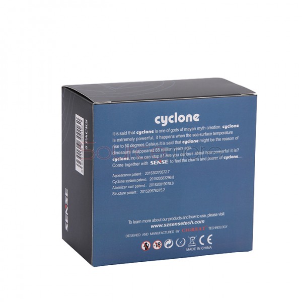 Sense 316L Replacement RBA Coil Full Set for Cyclone Tank 