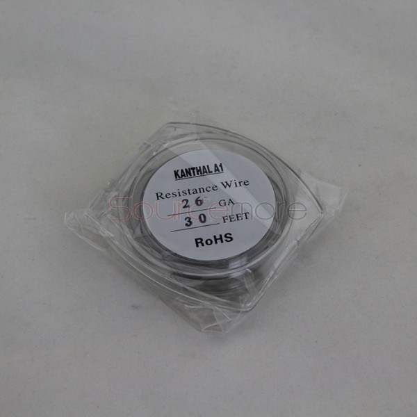 Kanthal A1 Resistance Wire for Rebuildable Atomizers 26GA 30 Feet Heat Resistant Material