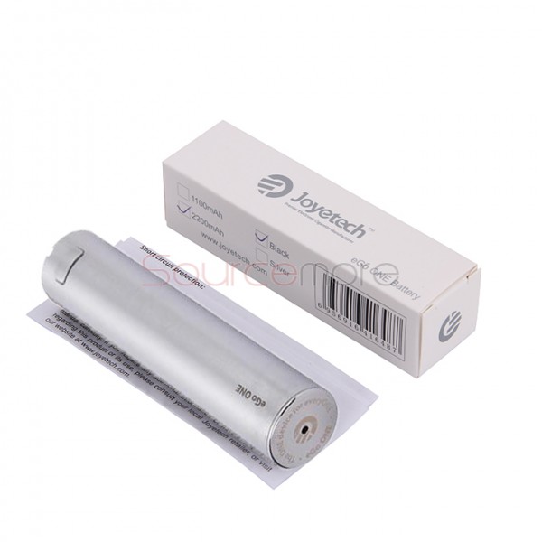 Joyetech eGo ONE  Standard Battery 2200mah Upgraded Version Direct Output Mode Battery 510 Thread - Silver