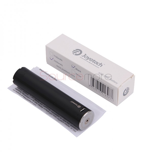 Joyetech eGo ONE Standard Battery 2200mah Upgraded Verison Direct Output Mode Battery 510 Thread - Black