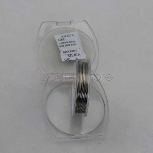 Pure Nickel Ni200 Resistance Wire for Rebuildable Atomizers 24GA 30 Feet for Temperature Control Device