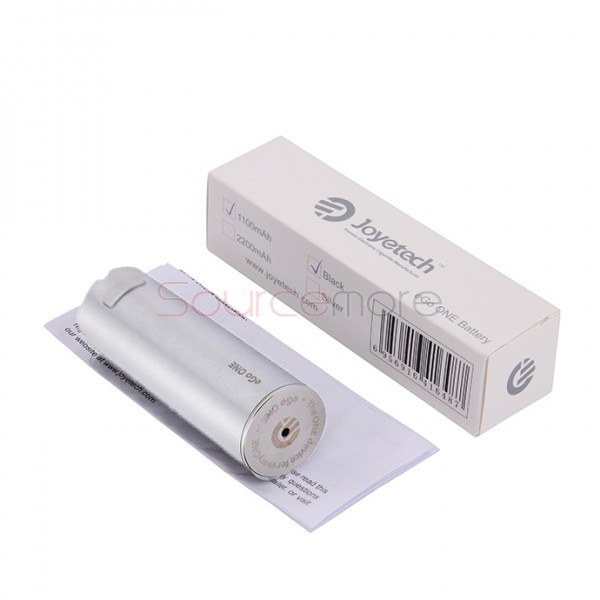 Joyetech eGo ONE  Standard Battery 1100mah Direct Output Mode Battery 510 Thread - Silver