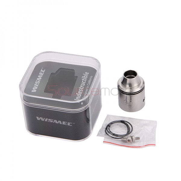 Wismec Indestructible RDA - Silver