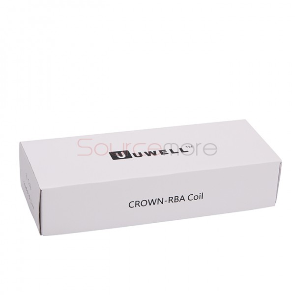 Uwell Rebuildable Coil RBA Kit for Crown Tank 316L Stainless Steel Wire with Japanese Organic Cotton