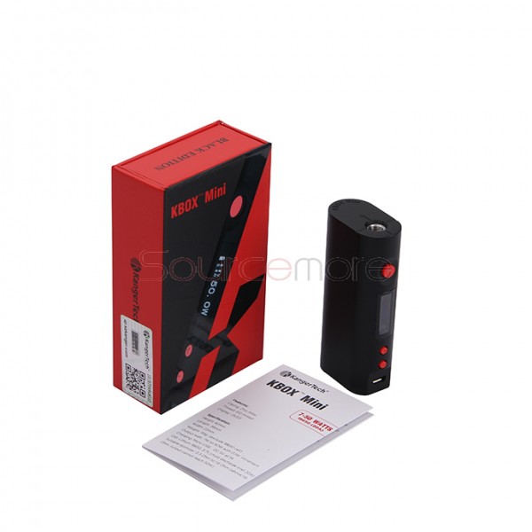 Kanger Kbox Mini 5W-60W Variable Wattage VW Box Mod - black