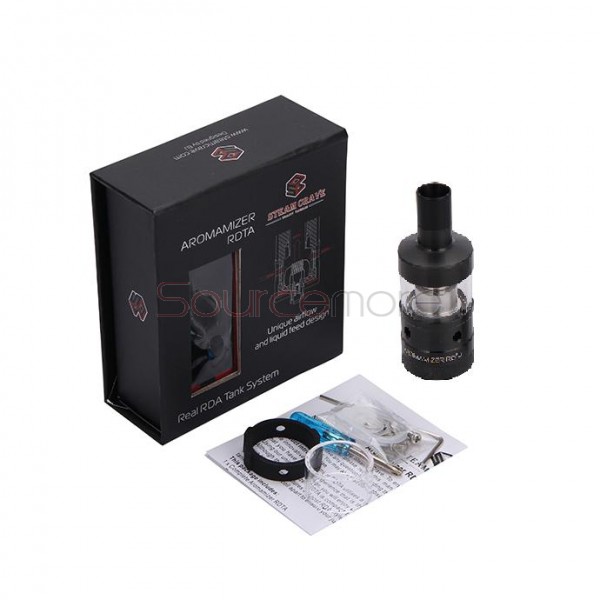 Steam Crave Aromamizer RDTA SC200 3ml- 2-Post Deck- Black