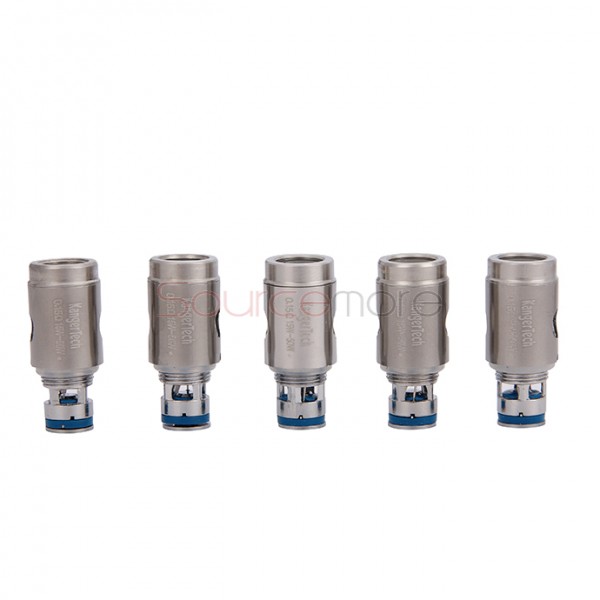Kanger SSOCC Stainless Steel Organic Cottom Coil Vertical Coil Cylindrical 5pcs-0.15ohm